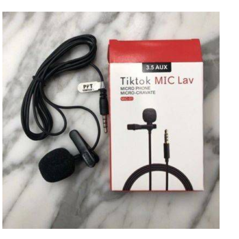 Tiktok Mic Lav Collar Microphone Main Image